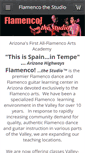 Mobile Screenshot of flamencothestudio.com